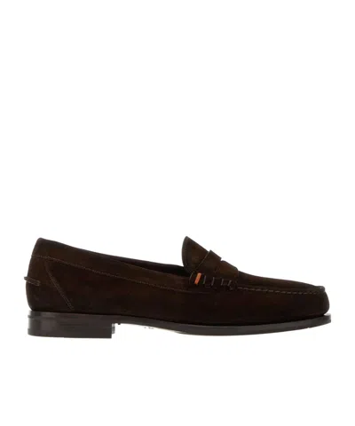 Santoni Quentin-lf-a-vort50 In Animal Print