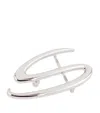 Santoni ‘s' Belt Buckle In Silver