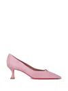 Santoni Sabine Pointed-toe Pumps In Multi