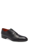 Santoni Backyard Leather Lace-up Shoes In Black
