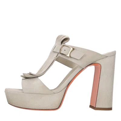 Santoni Sandals In Neutral
