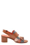 Shop Santoni Sandals In Multicolor