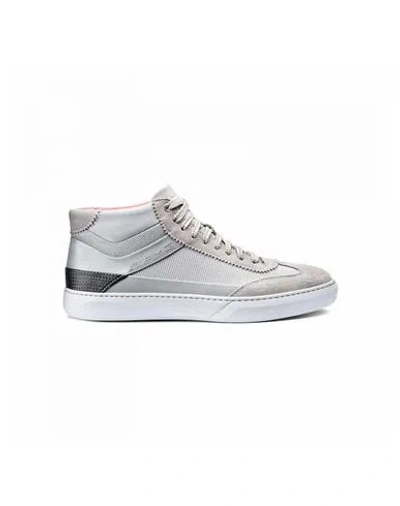 Santoni Sneakers Woman Sneakers Grey Size 7.5 Other Fibres In Multi