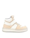SANTONI SANTONI SANTONI SNEAKERS WOMAN SNEAKERS WHITE SIZE 8 LEATHER