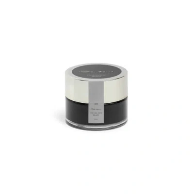 Santoni Shoe Care Kit With Cream And Polishing Cloth Black In Multi