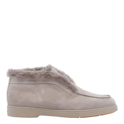 Santoni Shoes In Beige