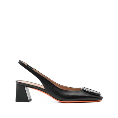 Santoni Shoes In Black