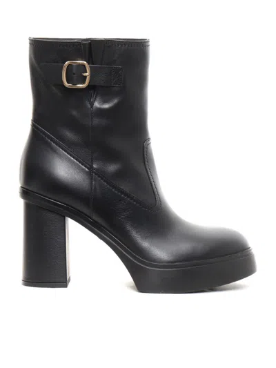 Santoni Shoes In Black