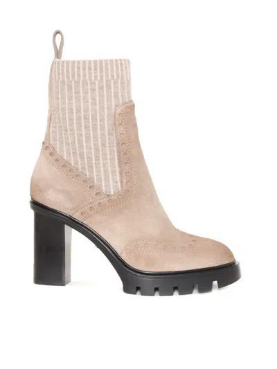 Santoni Ferric-hwom45 Shoes In Beige