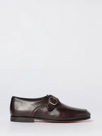 Santoni Shoes Men  In Brown