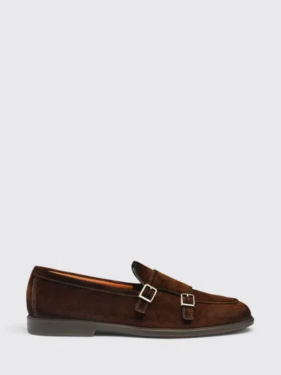 Santoni Shoes Men  In Brown