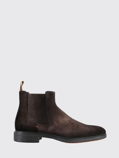 Santoni Shoes Men  In Brown
