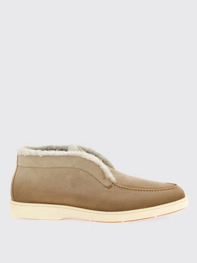SANTONI BOOTS SANTONI MEN COLOR BEIGE,H31343022