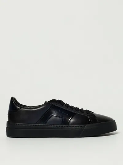 Santoni Shoes  Men Color Blue