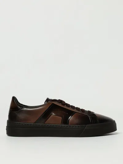 Santoni Shoes  Men Color Brown