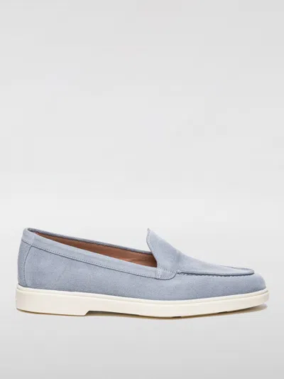 SANTONI LOAFER SANTONI WOMAN COLOR BLUE,F96428009