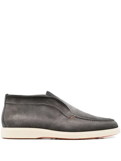 Santoni Klassische Slip-on-boots In Gray
