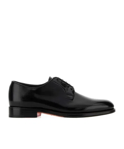 SANTONI SANTONI SLIP-ON LACE-UP SHOES