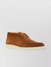 Santoni Suede Detroit Slip-on Sneakers