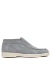 Santoni Slip-on Sneakers Suede Finish