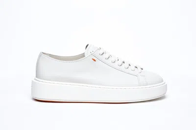 Santoni Sneakers In White