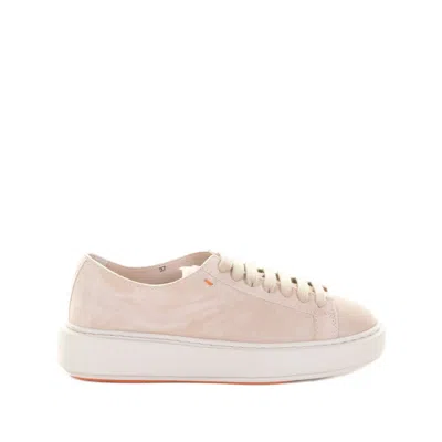 Santoni Sneakers In Pink