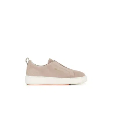 Santoni Sneaker In Beige