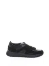 Santoni Sneakers Black In Black