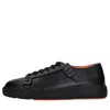 Santoni Sneakers Black In Nero Scuri