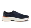 Santoni Bounce Lace-up Sneakers In Blue