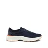 Santoni Bounce Lace-up Sneakers In Blue