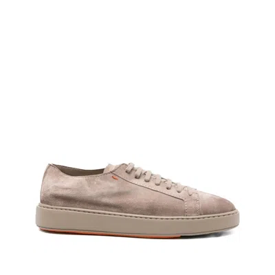 SANTONI SNEAKERS GRAY