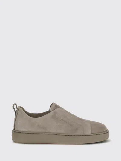 Santoni Sneakers  Herren Farbe Braun In Gray
