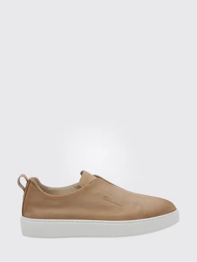Santoni Sneakers Men  In Neutral