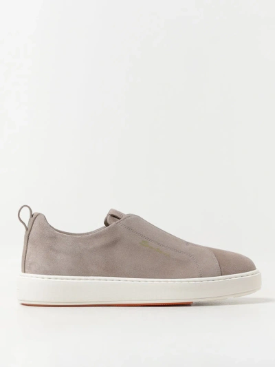 Santoni Sneakers  Men Color Brown In Brown