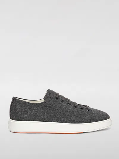 Santoni Sneakers  Men Color Grey