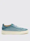 Santoni Sneakers  Men Color Sky Blue In 天蓝色