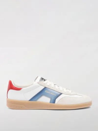 SANTONI SNEAKERS SANTONI WOMAN COLOR BLUE,G46522009