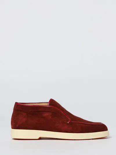 Santoni Sneakers  Woman Color Red