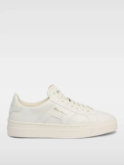 Santoni Sneakers  Woman Color White In 白色