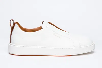 Santoni Sneakers In White | ModeSens