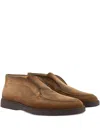 Santoni Ankle Boots In Brown