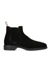 Santoni Easy Nova Ankle Boots With Chunky Sole In Black