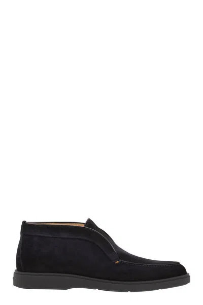 SANTONI SANTONI SUEDE LEATHER DESERT BOOT