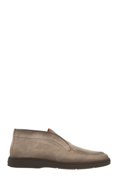 SANTONI SANTONI SUEDE LEATHER DESERT BOOT