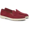 Santoni Yaltamoc Suede Slip-on Loafers In Multi