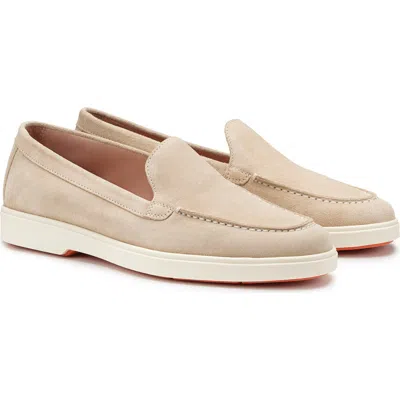 Santoni Debora Slip-on Loafers In Neutral