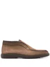 Santoni Ankle Boots In Brown