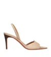 Santoni Suede Slingback Sandals 85
