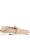 Santoni Theo B Loafer Malibu In Neutrals